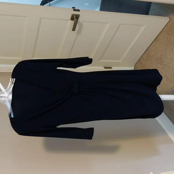 Navy Blue Wrap Dress, Medium, Custom Made. Very Kate Middleton. | Color: Blue | Size: M | Nesh215's Closet Navy Blue Wrap Dress, Medium, Custom Made. Very Kate Middleton. | Color: Blue | Size: M | Nesh215's Closet